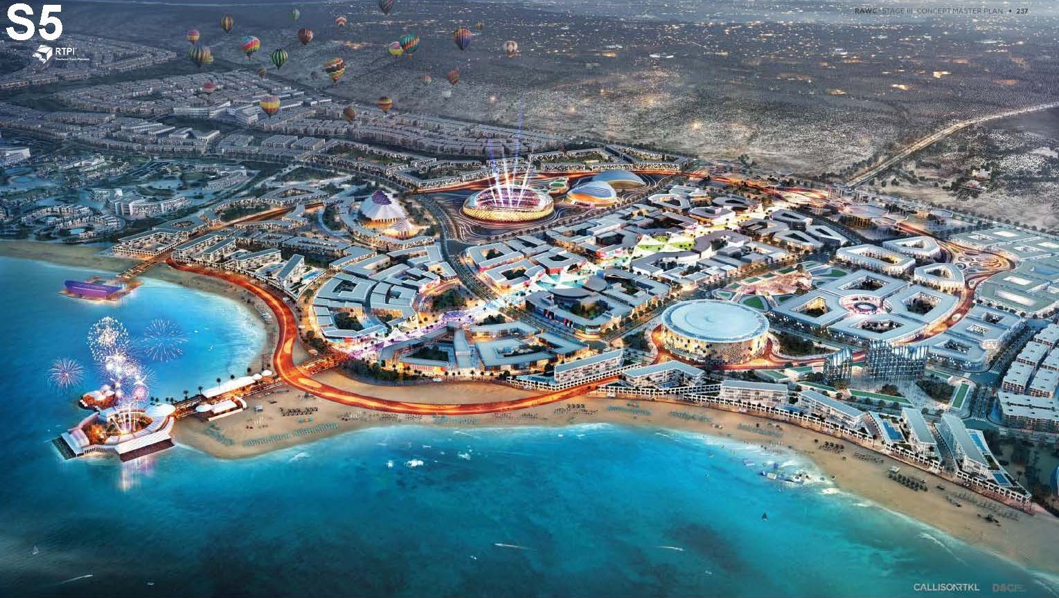 Structure Development Plan for New Waterfront City of Ras Al Hikma